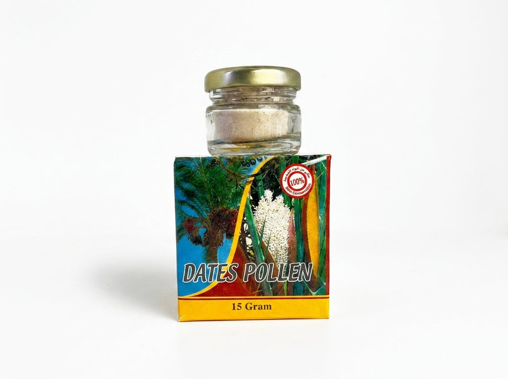 Pollen de palmier de qualite brute et super aliment de vitalite Orianza Selection