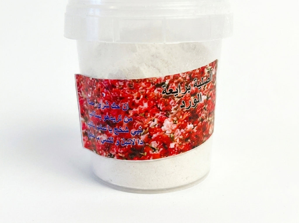Deodorant en poudre fine de toutia et extraits de rose pour fraicheur durable Orianza
