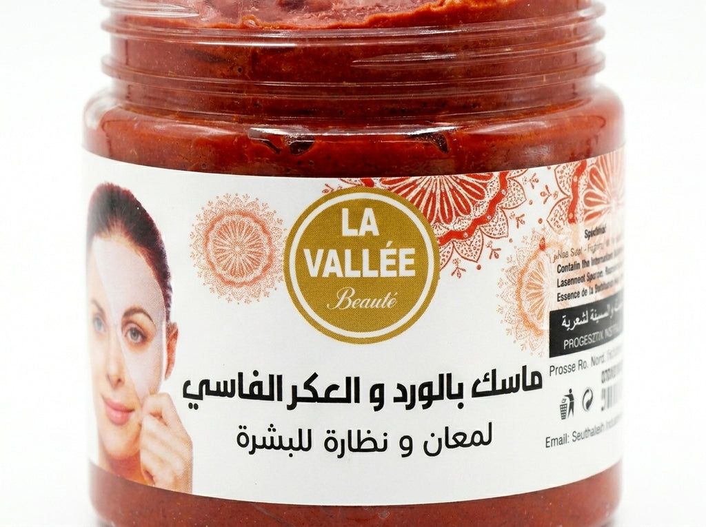 Soin visage illuminateur traditionnel a la poudre de coquelicot et eau de rose Orianza
