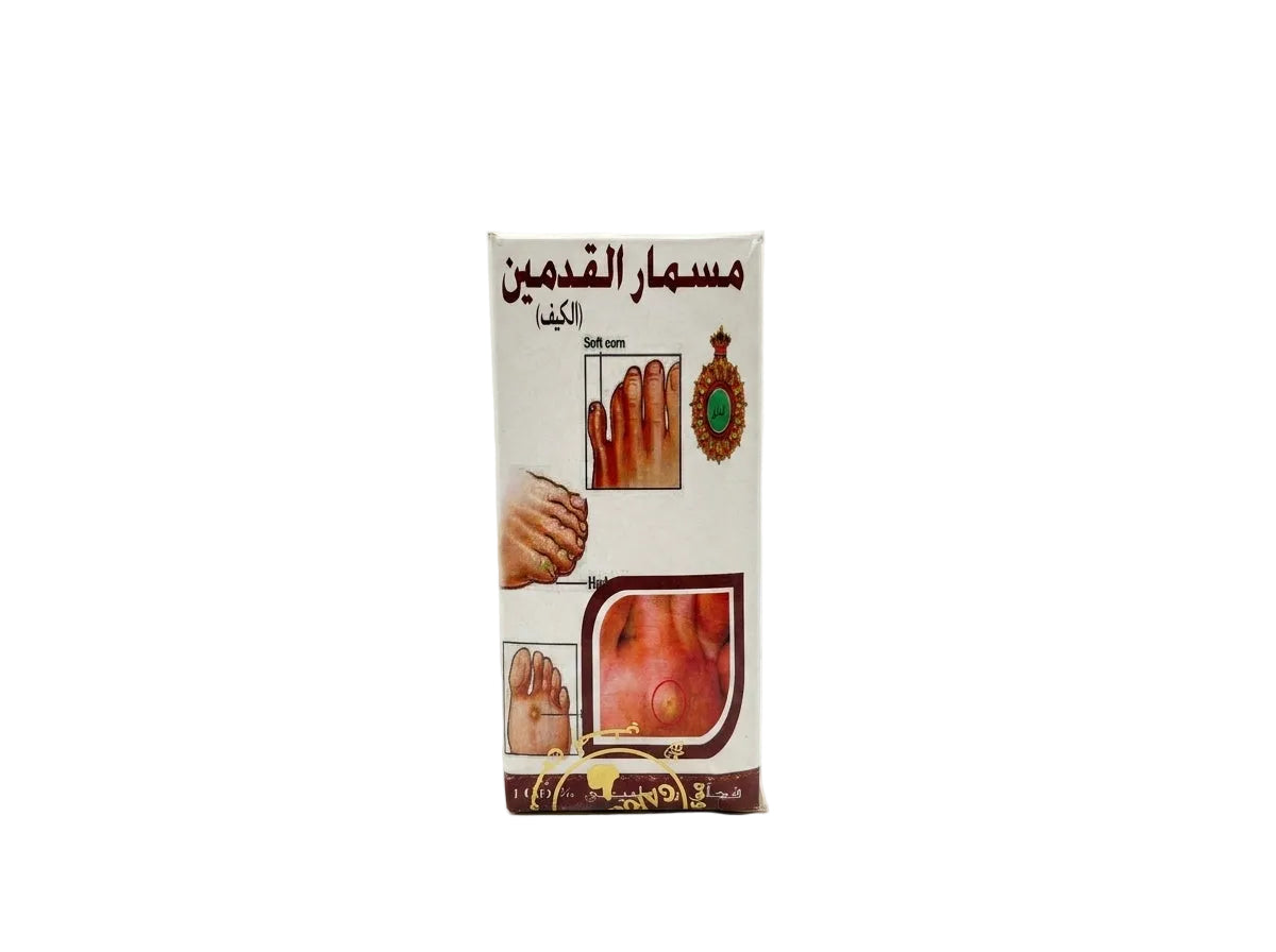 Massage régénérant des talons avec l'huile réparatrice intense pour éliminer les rugosités des pieds.