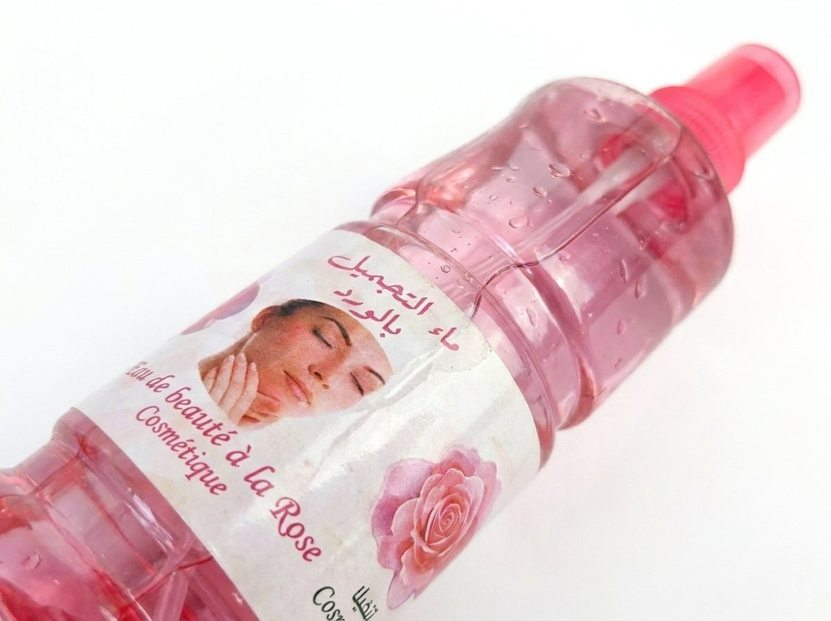 Eau de rose naturelle Orianza Selection bouteille format familial lotion tonique visage