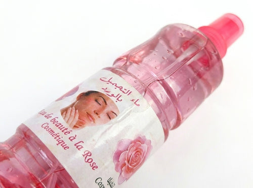 Eau de rose naturelle Orianza Selection bouteille format familial lotion tonique visage