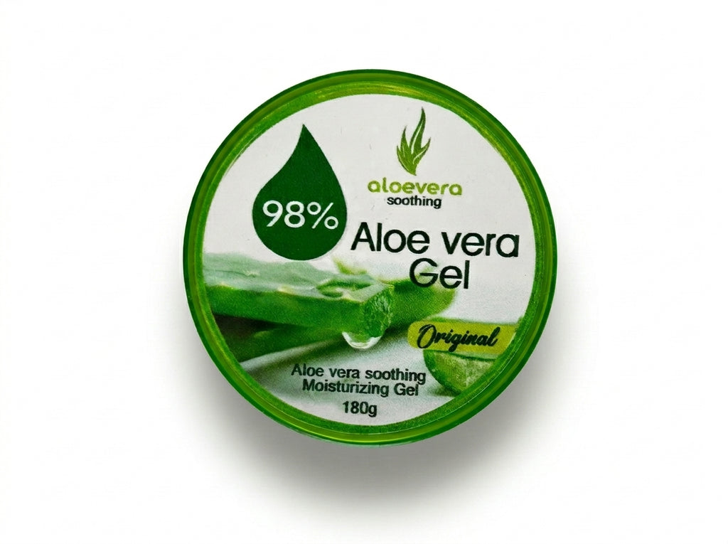 Texture fraiche et cristalline du gel d aloe vera pour les coups de soleil Orianza