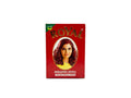Sachet de poudre de Henné Royal Bourgogne Intense Orianza Selection, soin tinctoriel végétal couleur bordeaux.