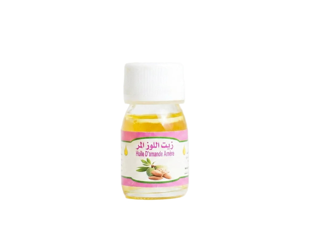 Flacon d'Huile d'Amande Amère Pure du Maroc Orianza Selection, le soin de nuit intensif éclaircissant et anti-taches.