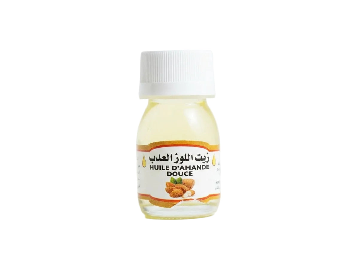 Flacon d'Huile d'Amande Douce Pure du Maroc Orianza Selection, soin universel hypoallergénique pour toute la famille.