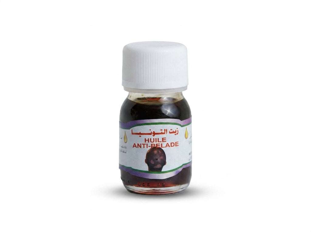 Flacon d'Huile Anti-Pelade Orianza Selection, soin activateur de repousse pour zones clairsemées.