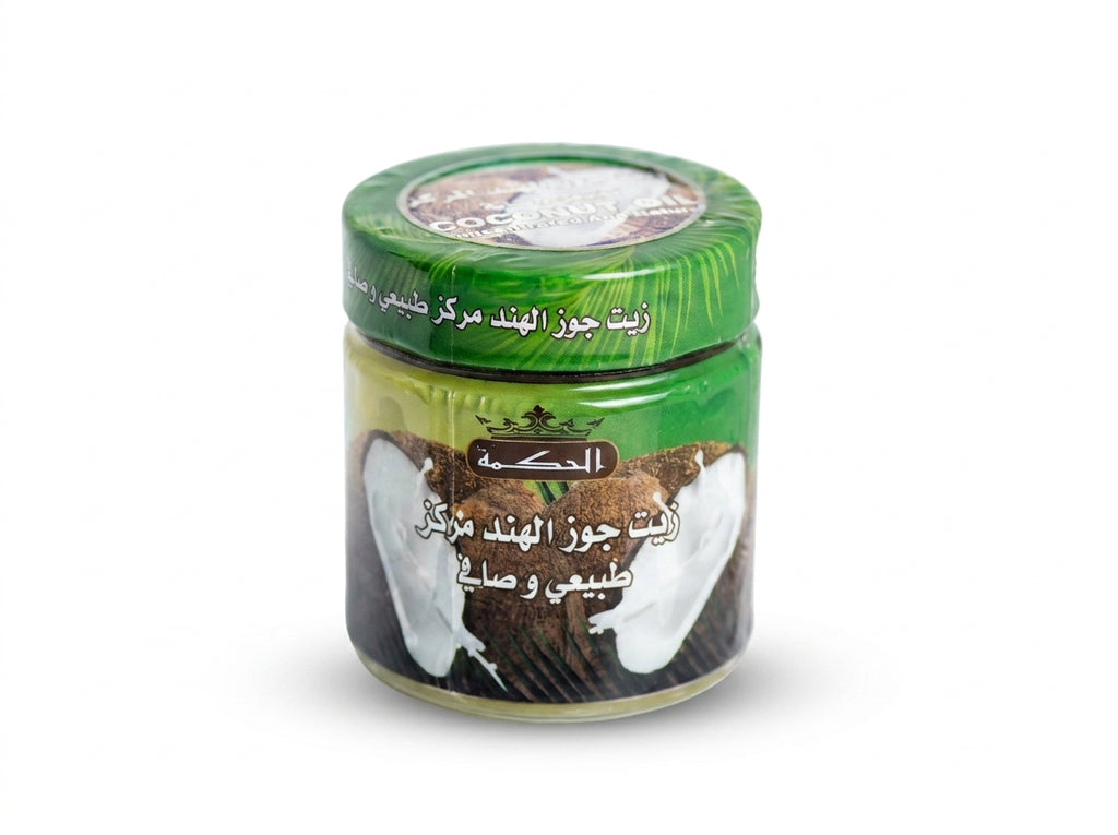 Flacon d'Huile de Coco Vierge Orianza Selection, soin végétal pur pour la nutrition des cheveux et du corps.