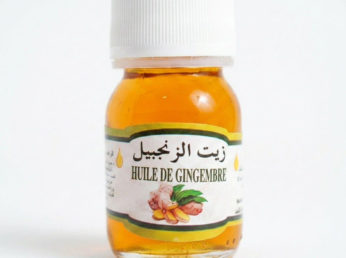 Flacon d'Huile de Gingembre Zingiber Orianza Selection, le soin végétal tonifiant et booster capillaire.