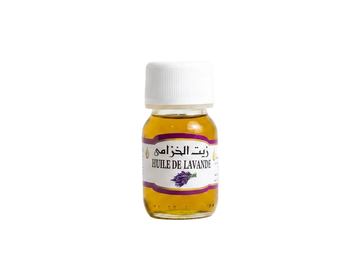 Flacon d'Huile de Lavande Khizama Orianza Selection, le soin végétal réparateur et dermocalmant.