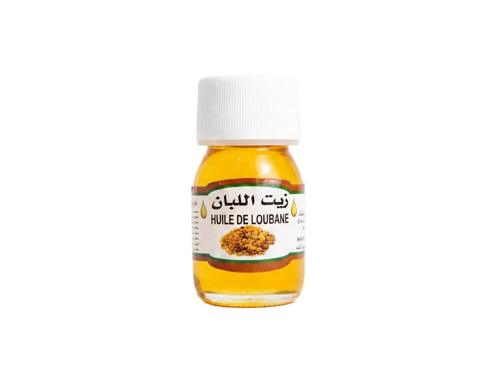 Flacon d'Huile de Louban Encens Orianza Selection, le soin végétal raffermissant et sérum anti-âge liftant.
