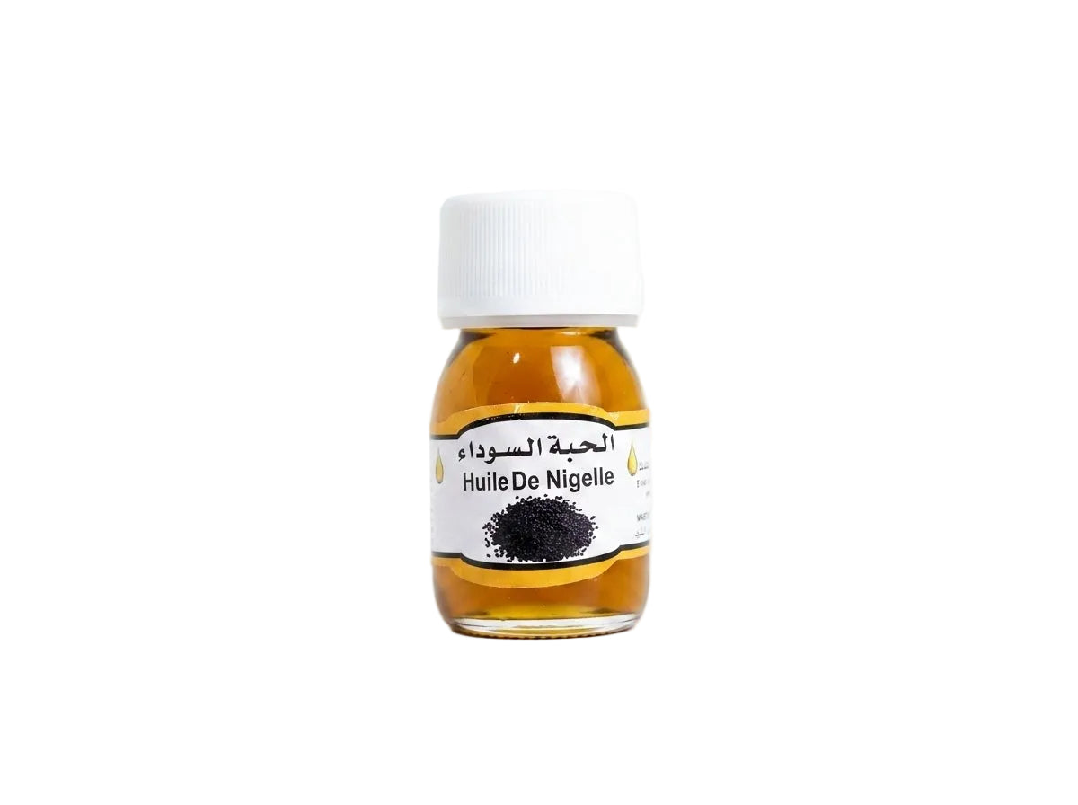Flacon d'Huile de Nigelle Pure Orianza Selection, le soin végétal purifiant et bouclier anti-imperfections.