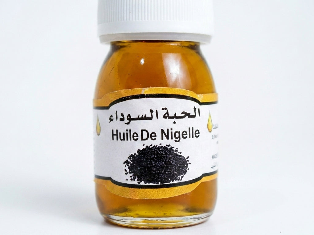 Flacon d'Huile de Nigelle Pure Orianza Selection, le soin végétal purifiant et bouclier anti-imperfections.