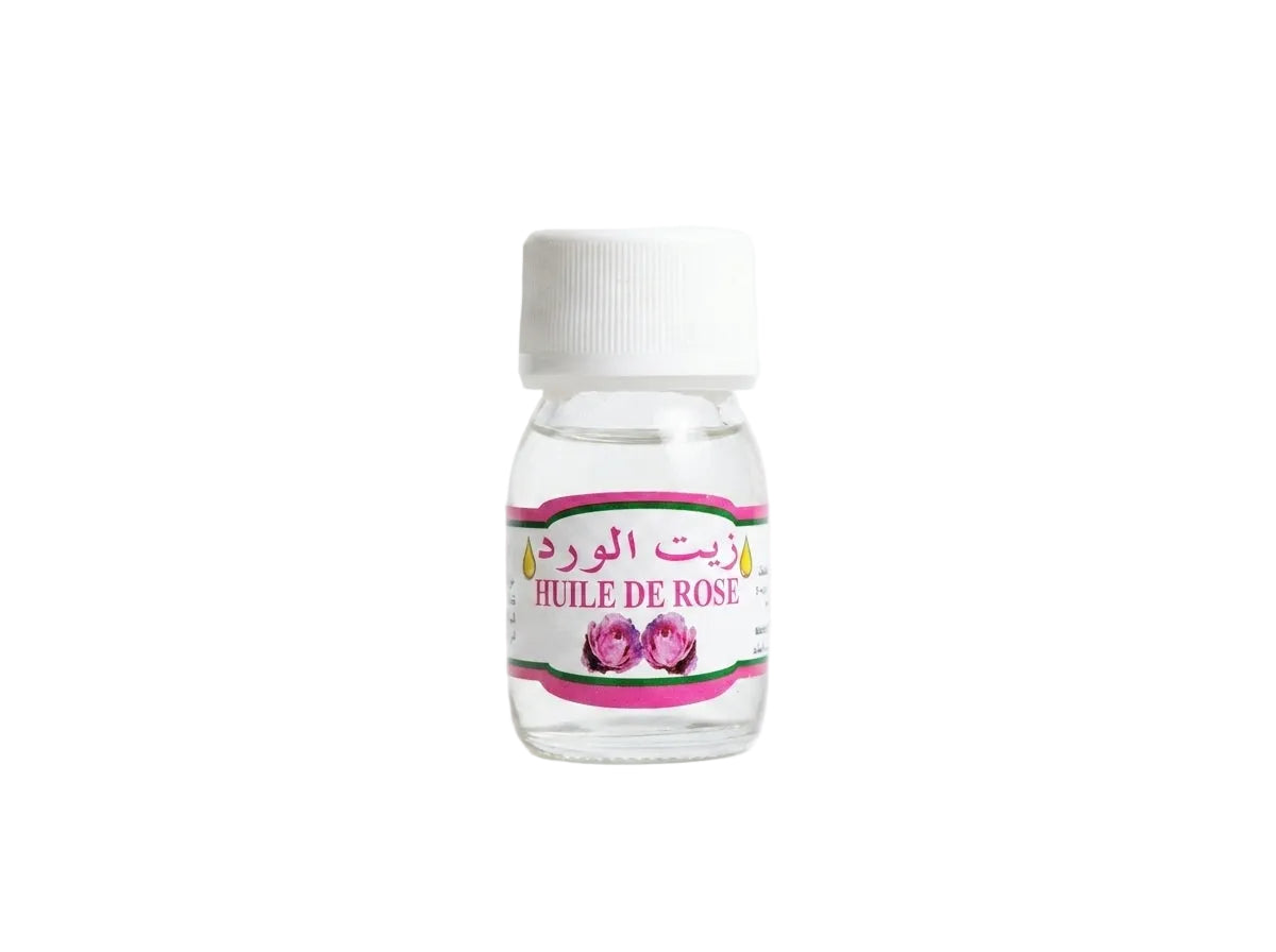 Flacon précieux d'Huile de Rose Rosa Damascena Orianza Selection, soin régénérant et anti-âge.