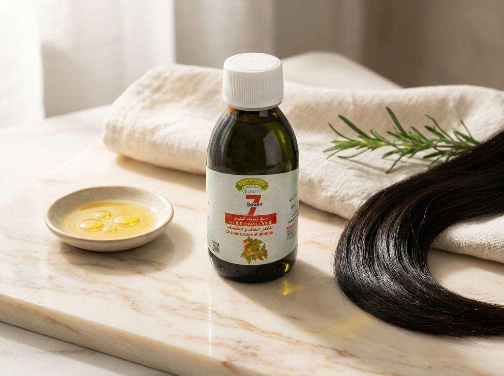 Gamme Orianza Selection mettant en valeur l'engagement d'un soin capillaire 100% végétal et naturel.