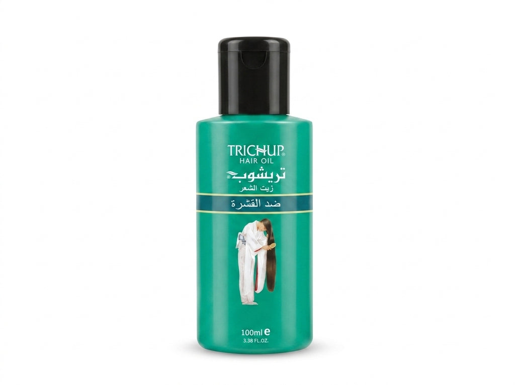 Flacon de soin capillaire Trichup Orianza Selection 100ml, l'authentique huile ayurvédique de croissance.