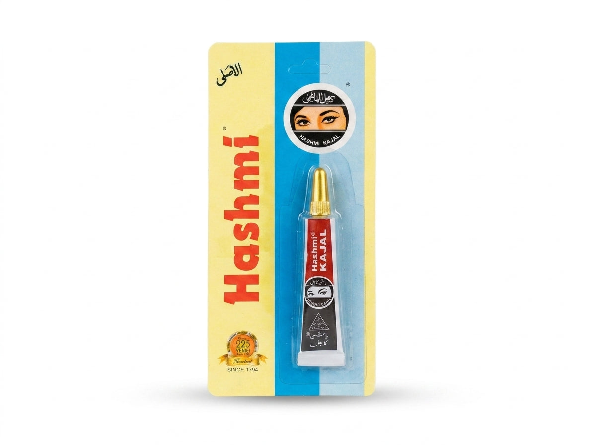 Flacon de Khôl Al Hashmi Orianza Selection, la poudre fine traditionnelle pour l'intensité du regard sans plomb.