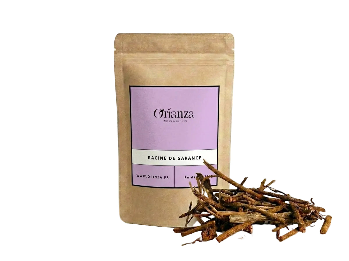 Sachet d'apothicaire en kraft de Racine de Garance Orianza Selection, El Foua pure pour lutter contre l'anémie.