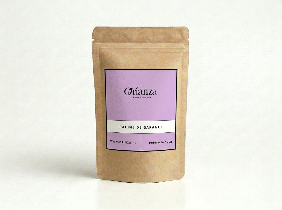 Sachet d'apothicaire en kraft de Racine de Garance Orianza Selection, El Foua pure pour lutter contre l'anémie.