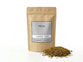 Sachet d'apothicaire en kraft de Genévrier Sauvage Orianza Selection, Araar pur pour purification avec quelques herbes à côté.