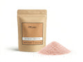 Sachet d'apothicaire en kraft de Sel Rose de l'Himalaya Fin Orianza Selection, cristaux minéraux purs.
