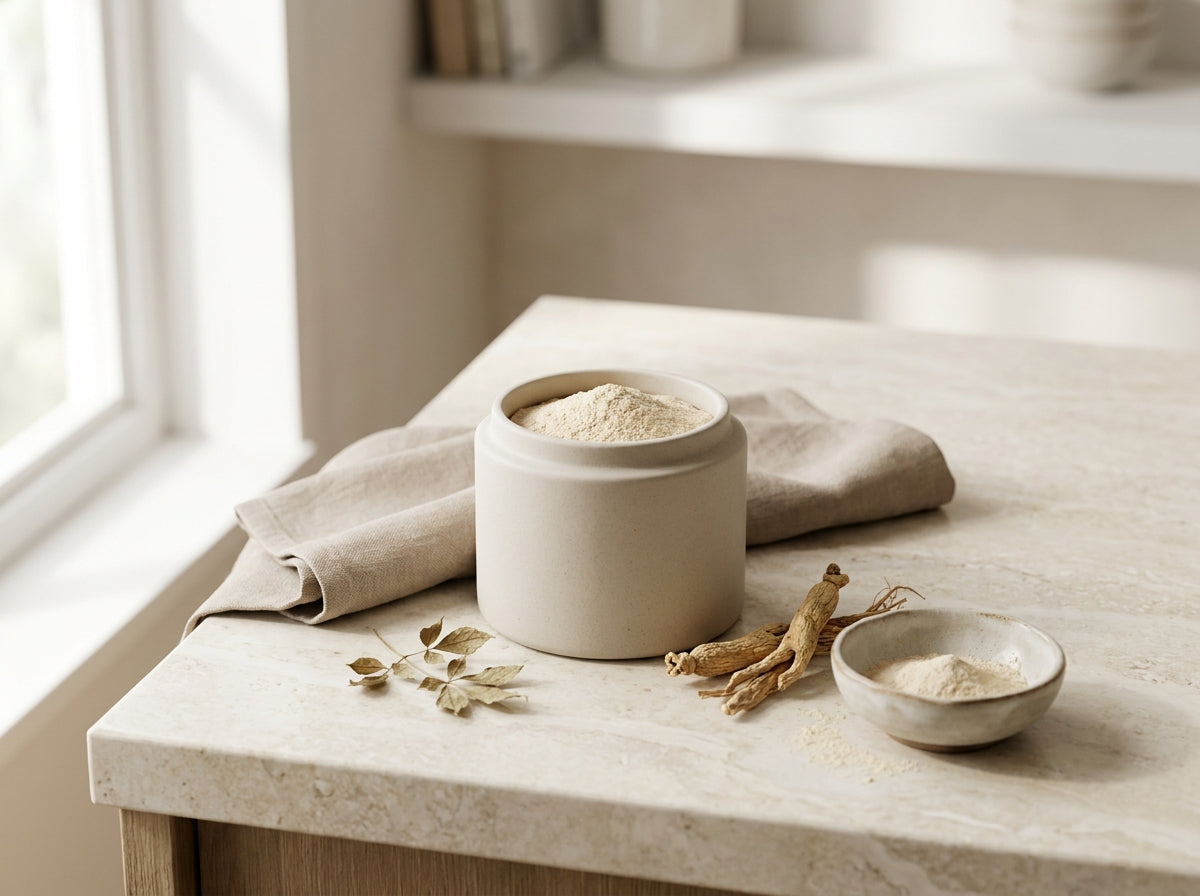 Racine de ginseng en poudre adaptogene et antioxydant puissant Orianza Selection
