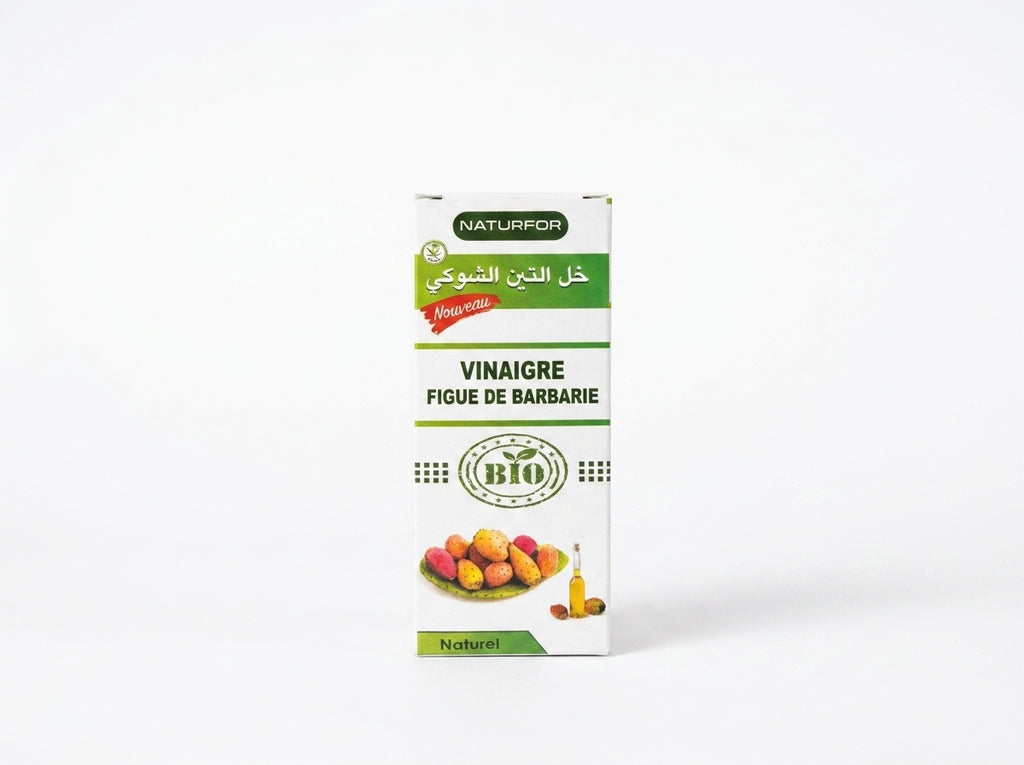Soin capillaire naturel et eau de rincage brillance au vinaigre de figue de barbarie