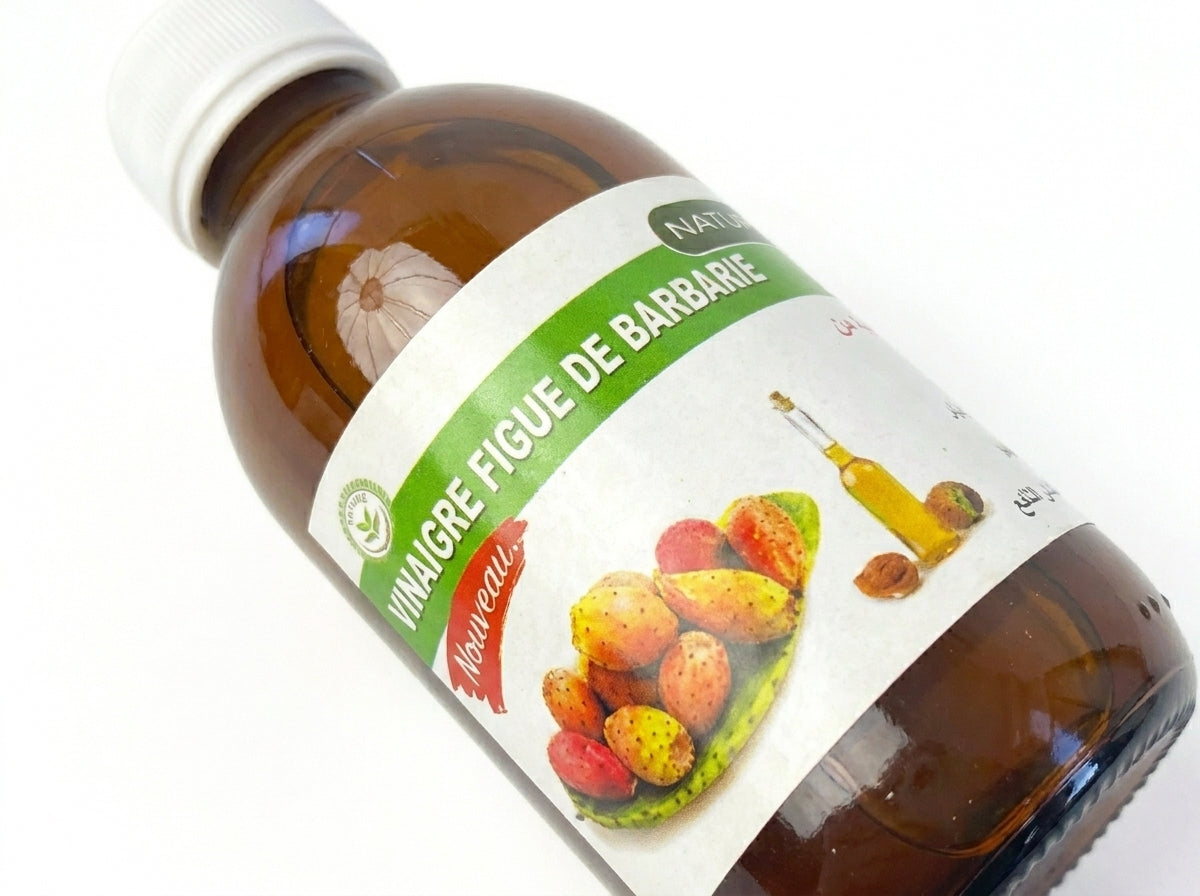 Vinaigre pur non pasteurise de figue de barbarie pour cure detox et digestion Orianza